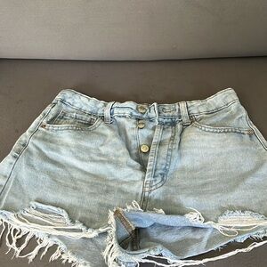 Jean shorts